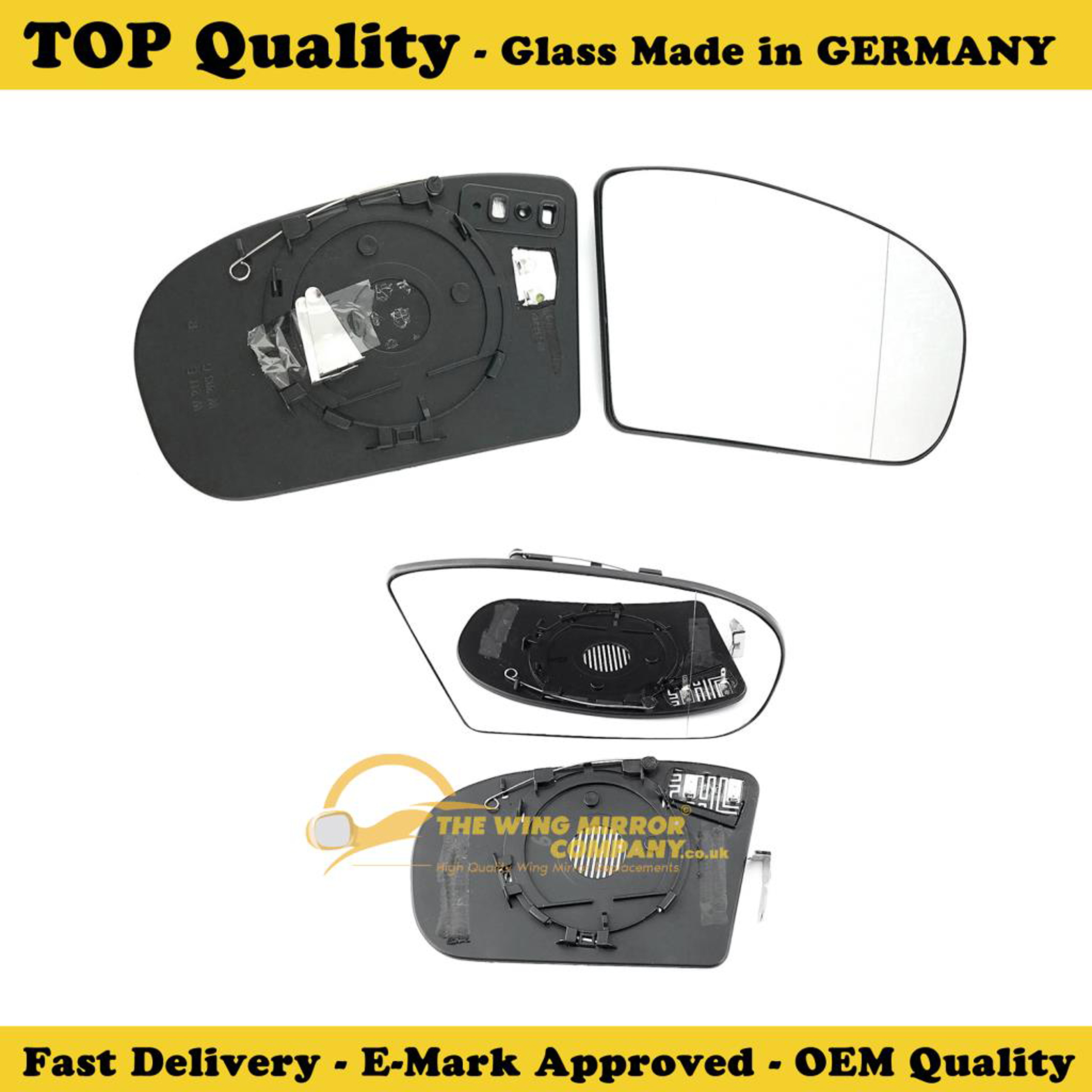 Low Price and High Quality Guarantee on Mercedes E Class Driver Side Passenger Side Wing Mirror Replacements