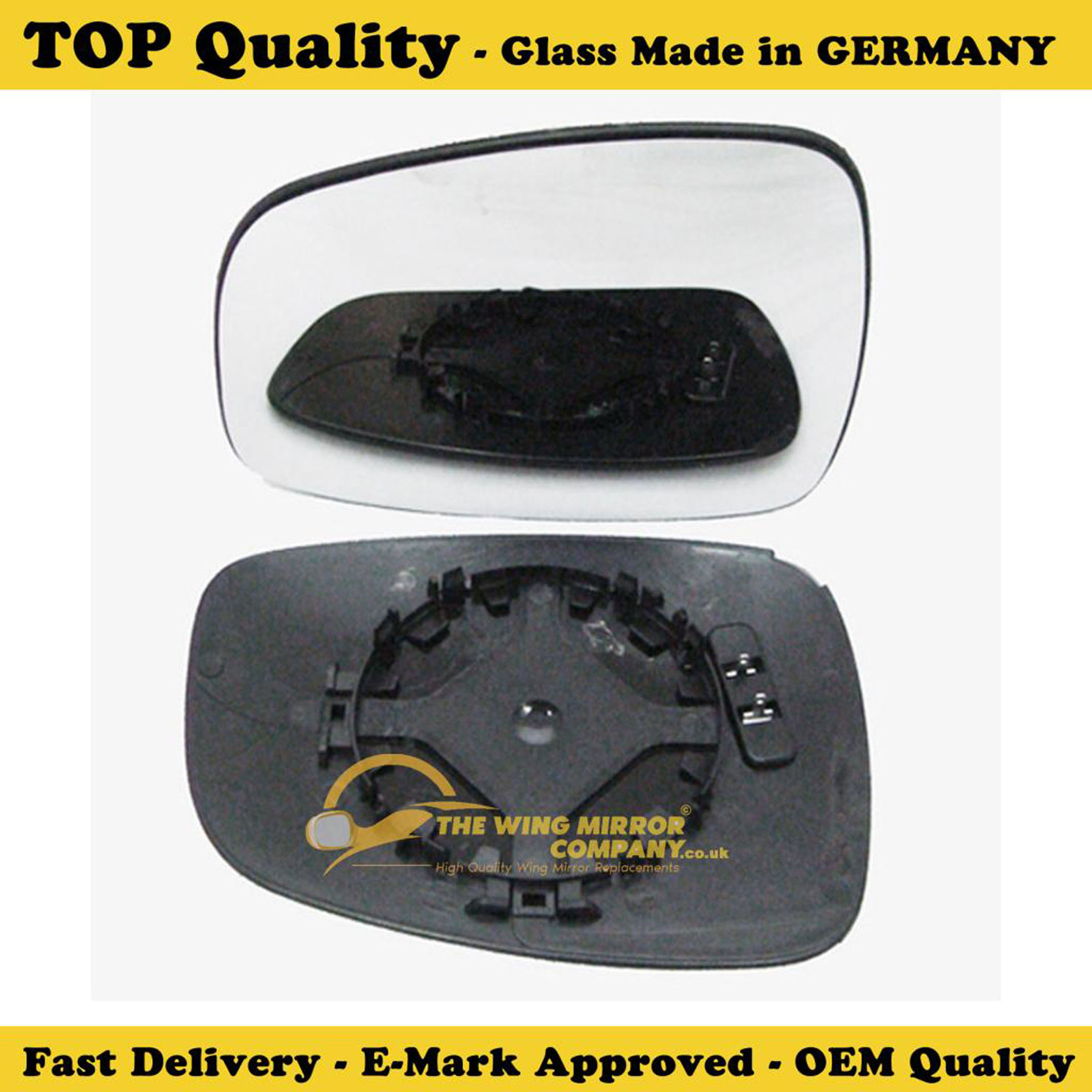 NEW Wing Mirror Glass SUZUKI SWIFT Passenger 05-/>